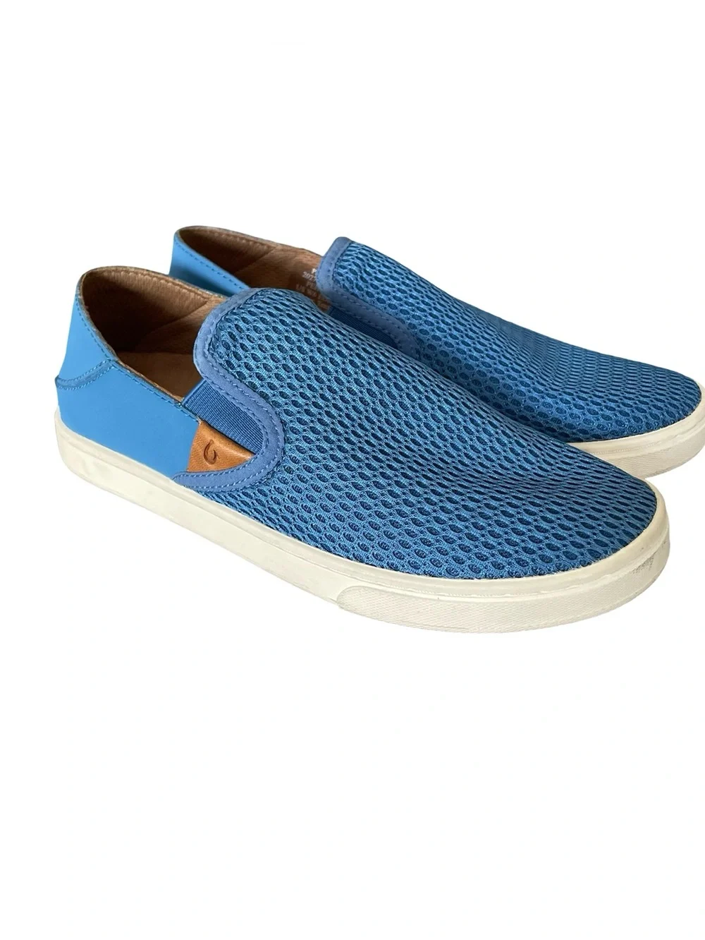 OluKai Pehuea Blue Sneakers Shoes Size 6
